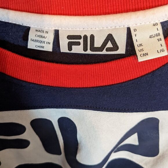 Fila Crop Top Sweatshirt - Picture 3 of 5